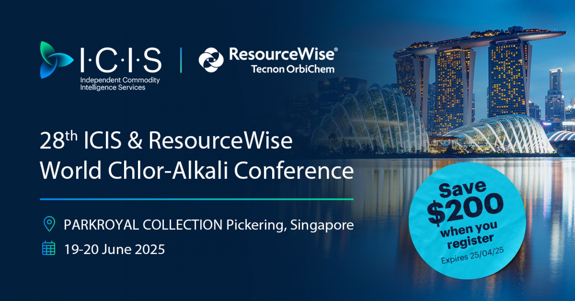 28th ICIS &amp; ResourceWise World Chlor-Alkali Conference